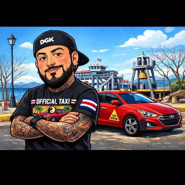 Luis Núñez — TikiTaxi CR driver and tour expert